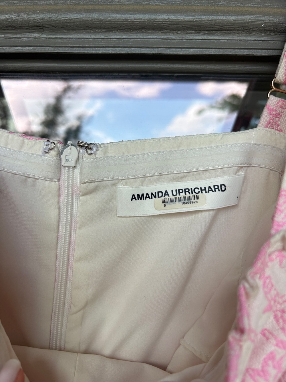 Amanda Uprichard Giacini Romper in
Shocking Pink - Picture 4 of 13